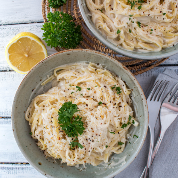 Vegan Alfredo Pasta