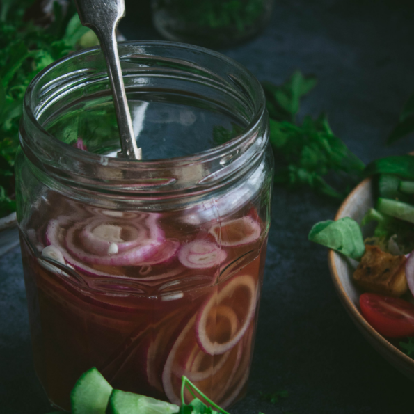 Quick Pickled Red Onions