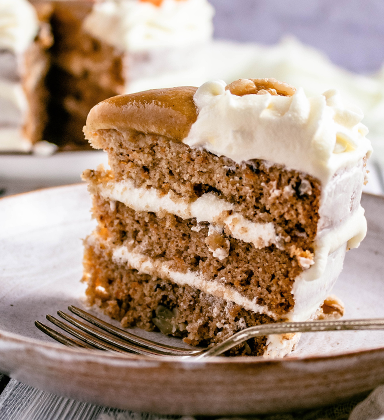 Vegan and glutenfree carrot cake